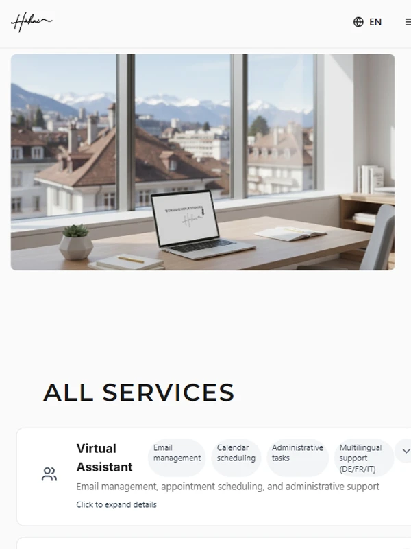 Service Pages Structure and Style Guide