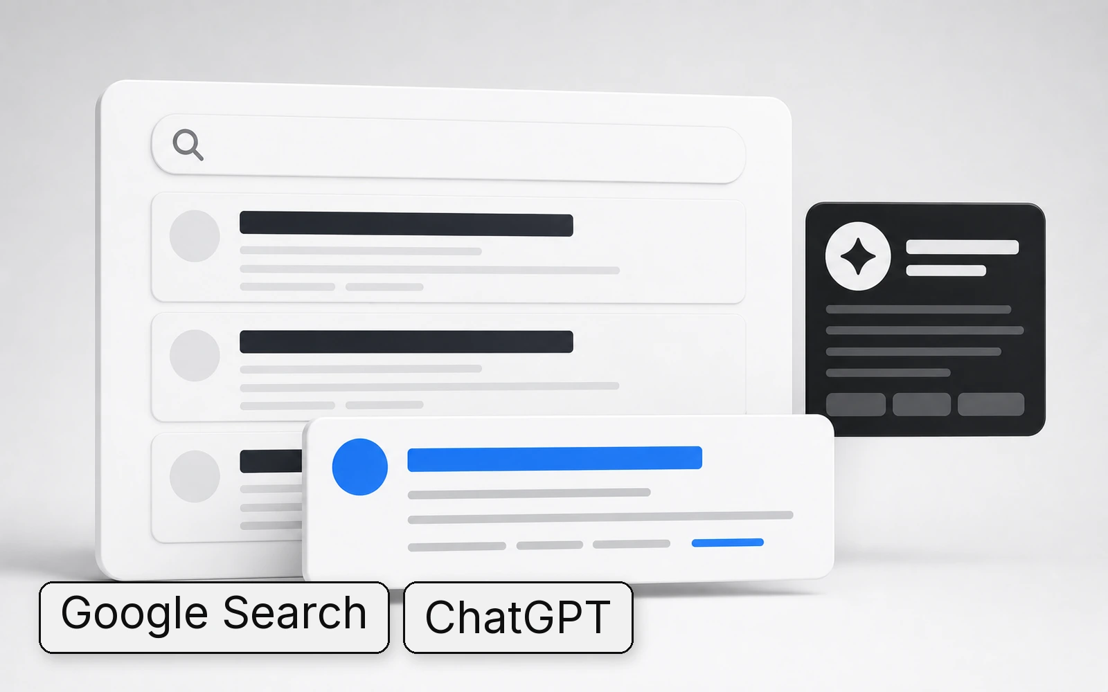 Sichtbarkeit in Google Search und ChatGPT